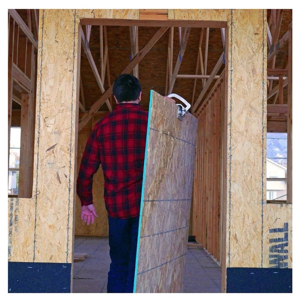 Heavy Duty Panel Carrier with Clamp Drywall - Picture 2 of 9